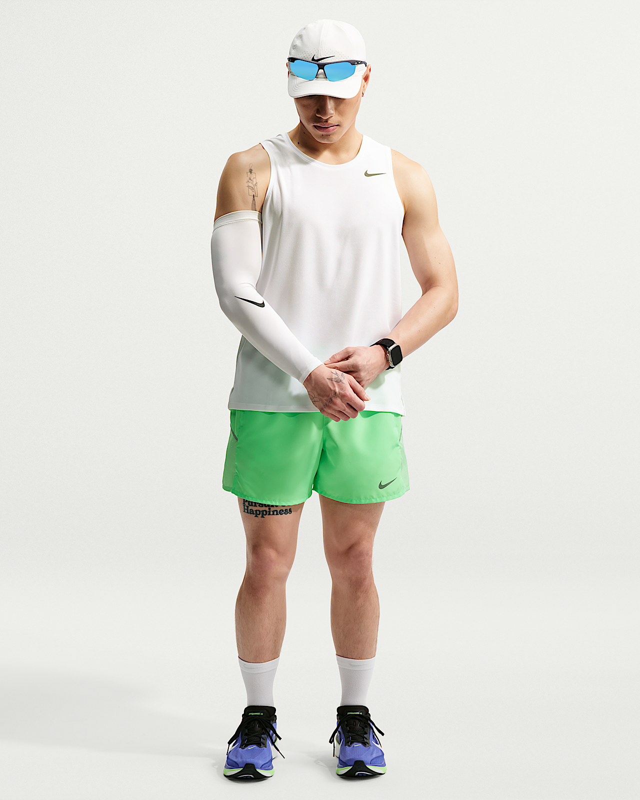 Мужские шорты Nike Miler Dri-FIT 5" Brief-Lined Shorts для бега
