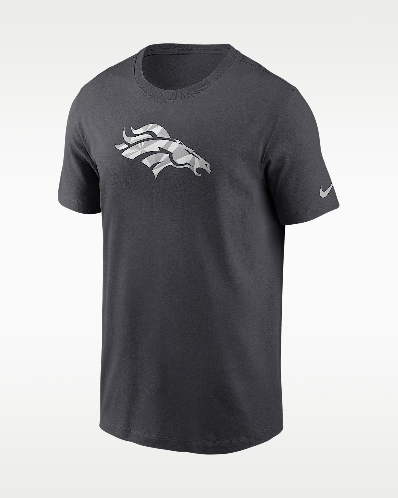 Мужская футболка Denver Broncos Fractal Logo Nike NFL