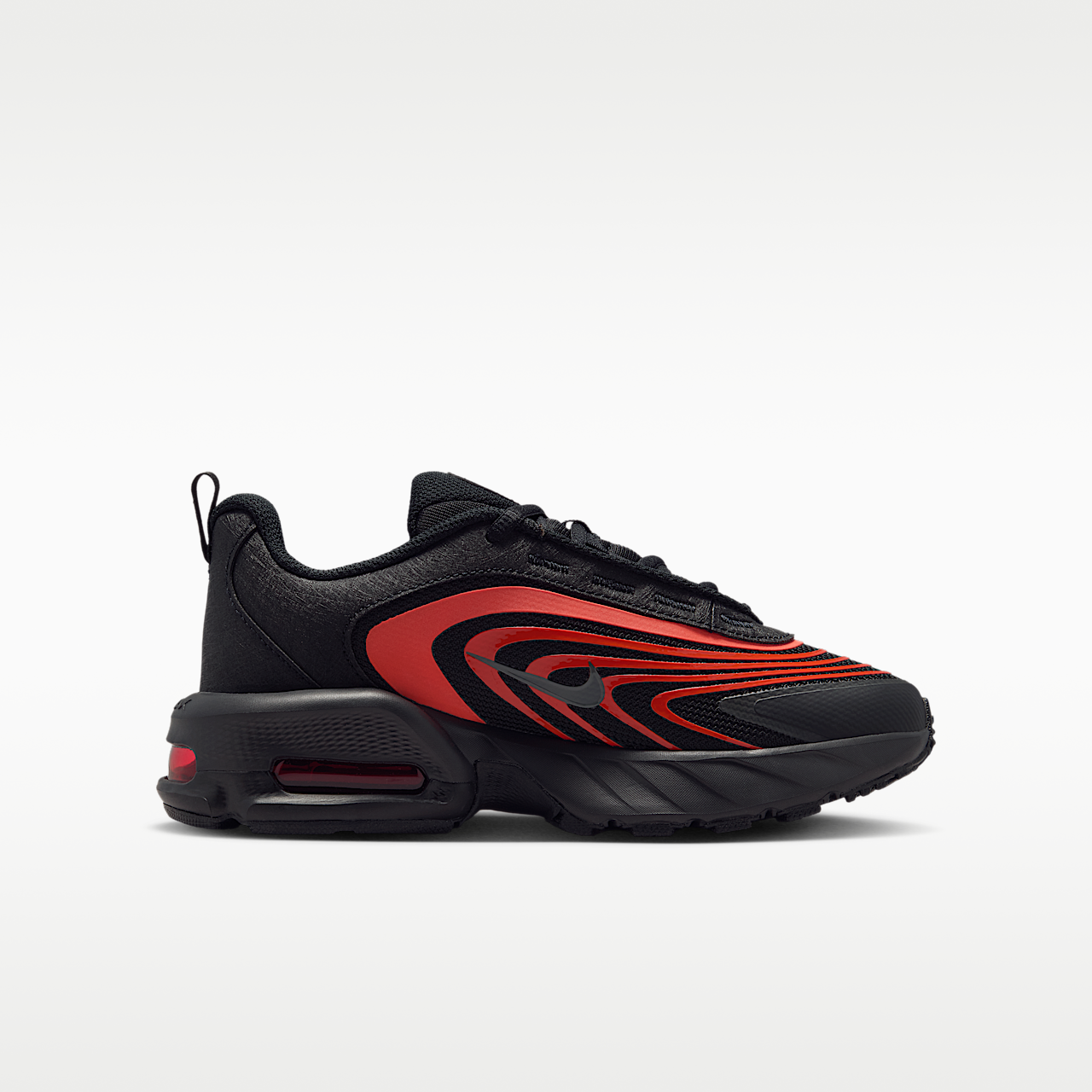 Nike Air Max sneaker Zwart/Picante Red/Smoke Grey
