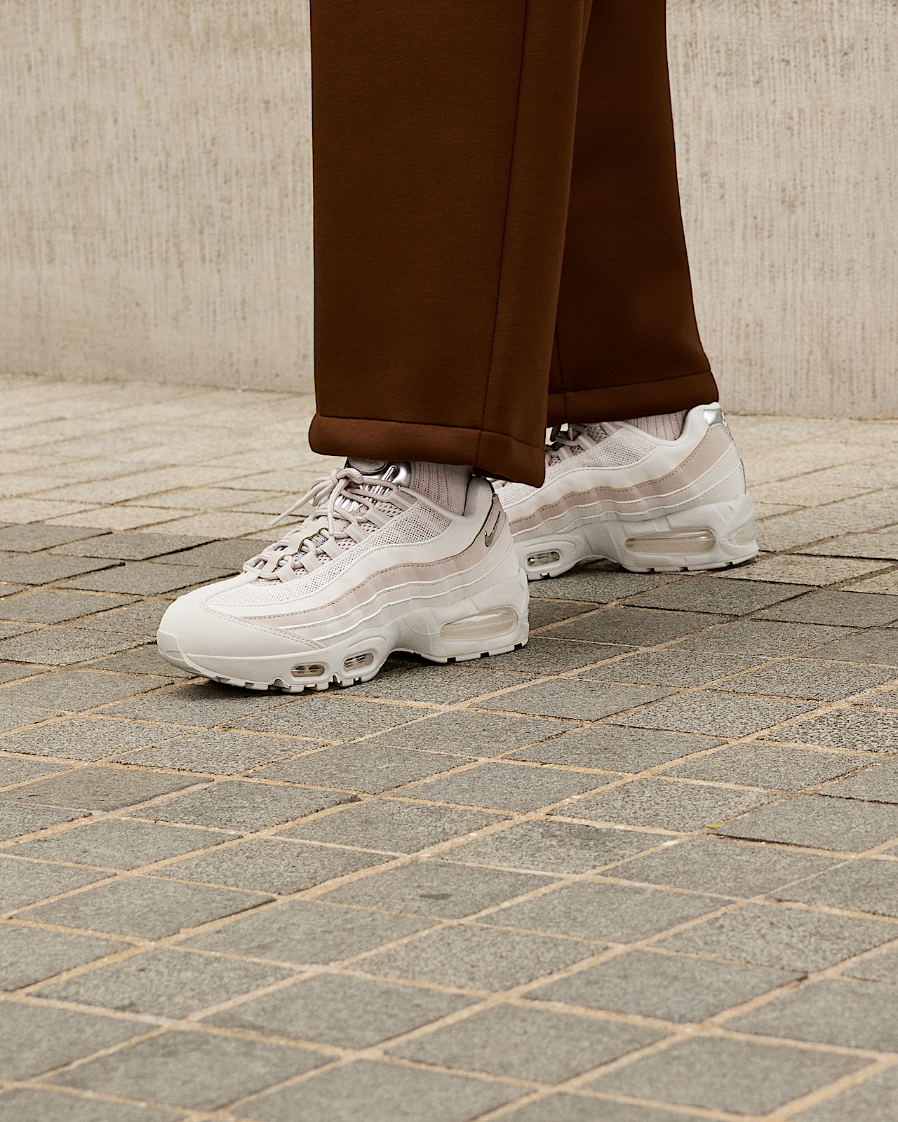 Unisex кроссовки Nike Air Max 95 Big Bubble Chrome