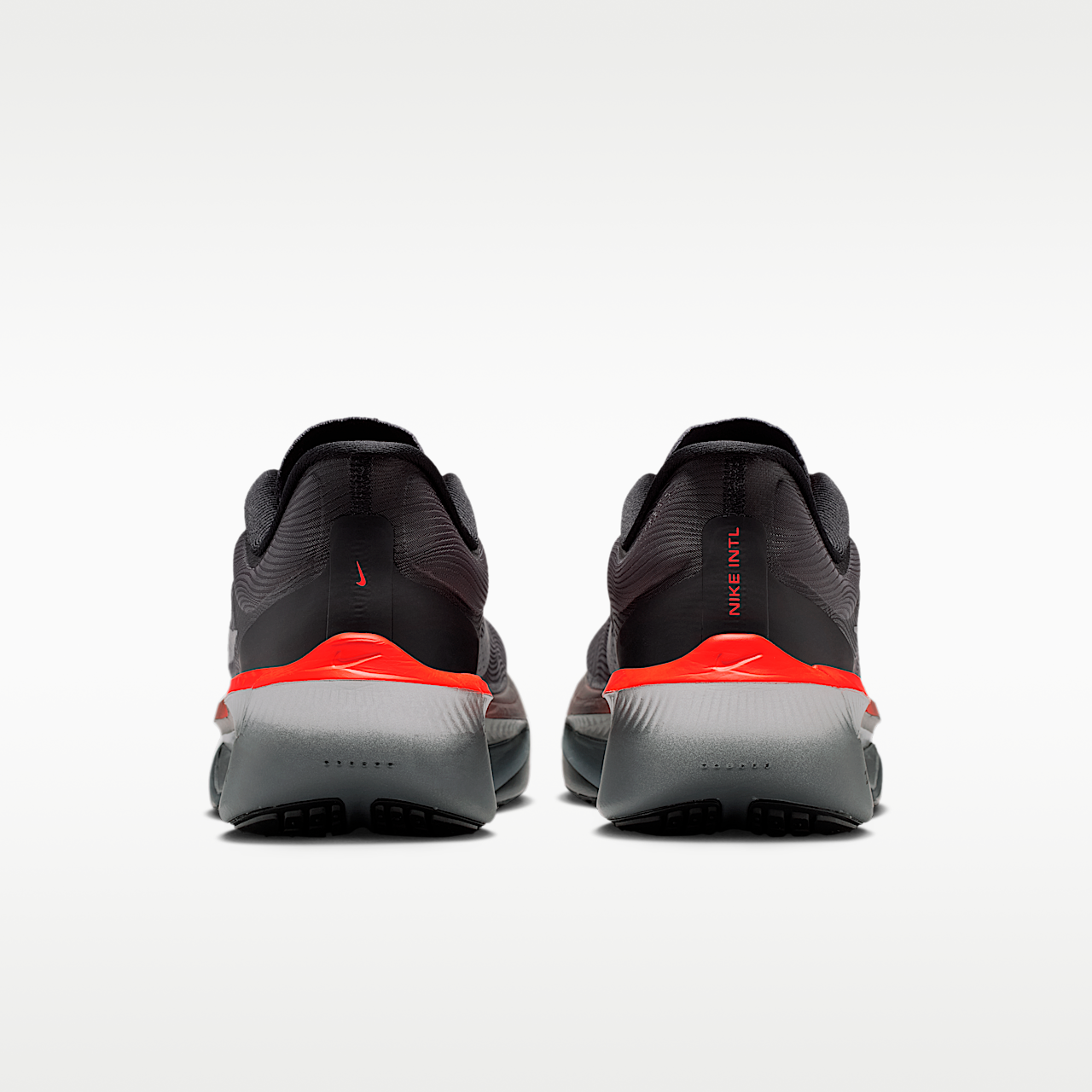 Nike  sneaker Zwart/Bright Crimson/Wolf Grey/Metallic Silver