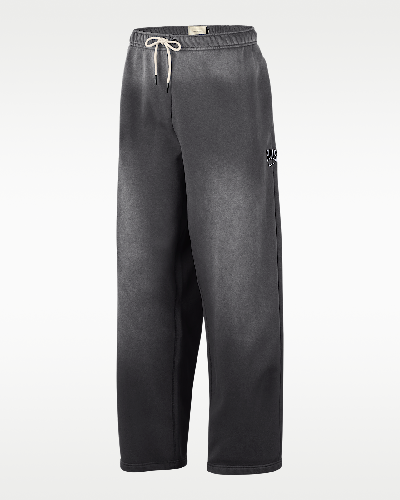 Мужские  Chicago Bulls Standard Issue Nike Fleece Open-Hem Basketball Pants для баскетбола