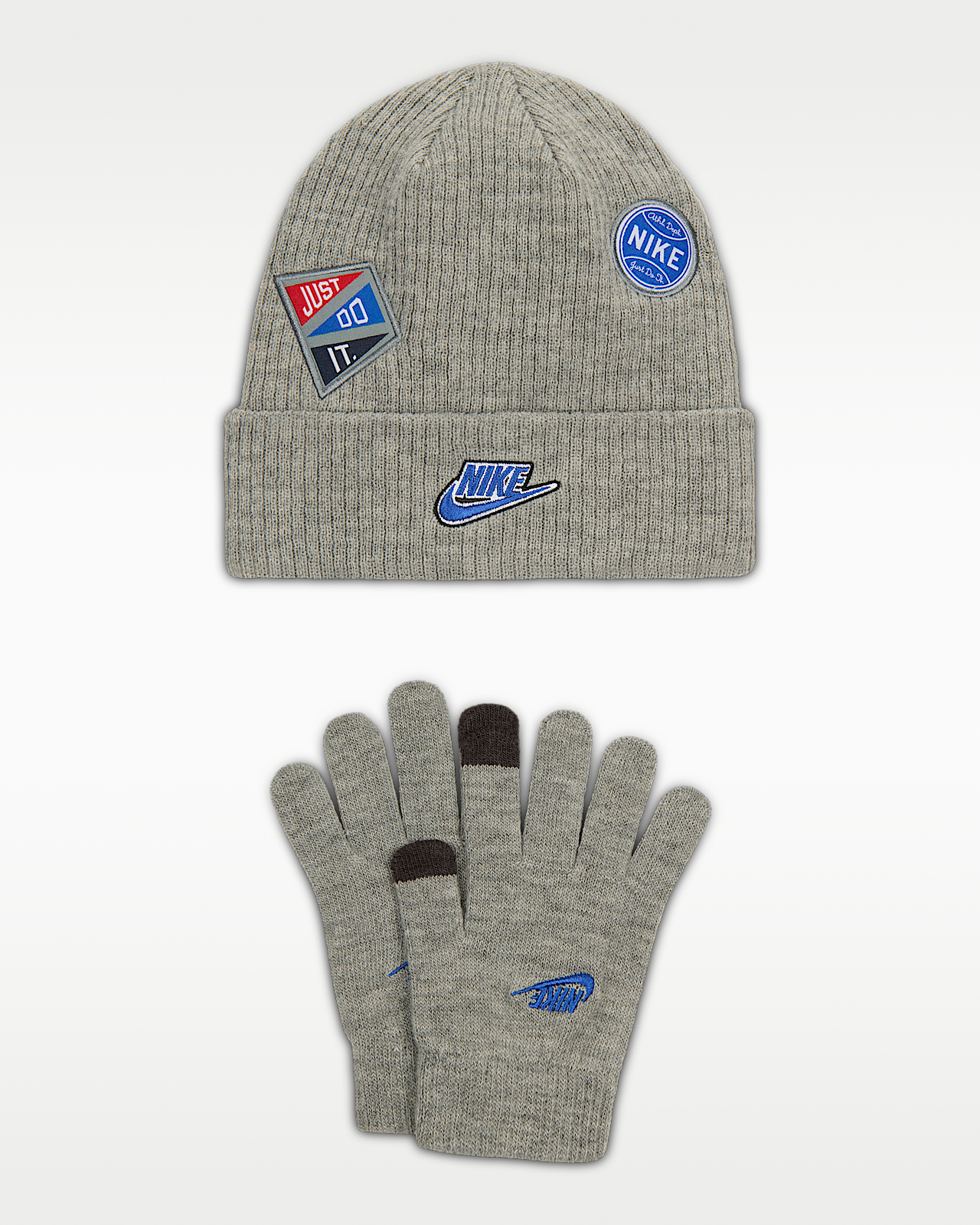 Женские  Nike Big Kids' 2-Piece Multisport Peak Beanie Set