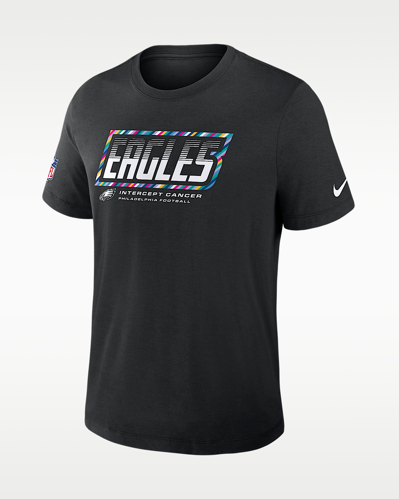 Мужская футболка Philadelphia Eagles Crucial Catch Sideline Nike Dri-FIT NFL