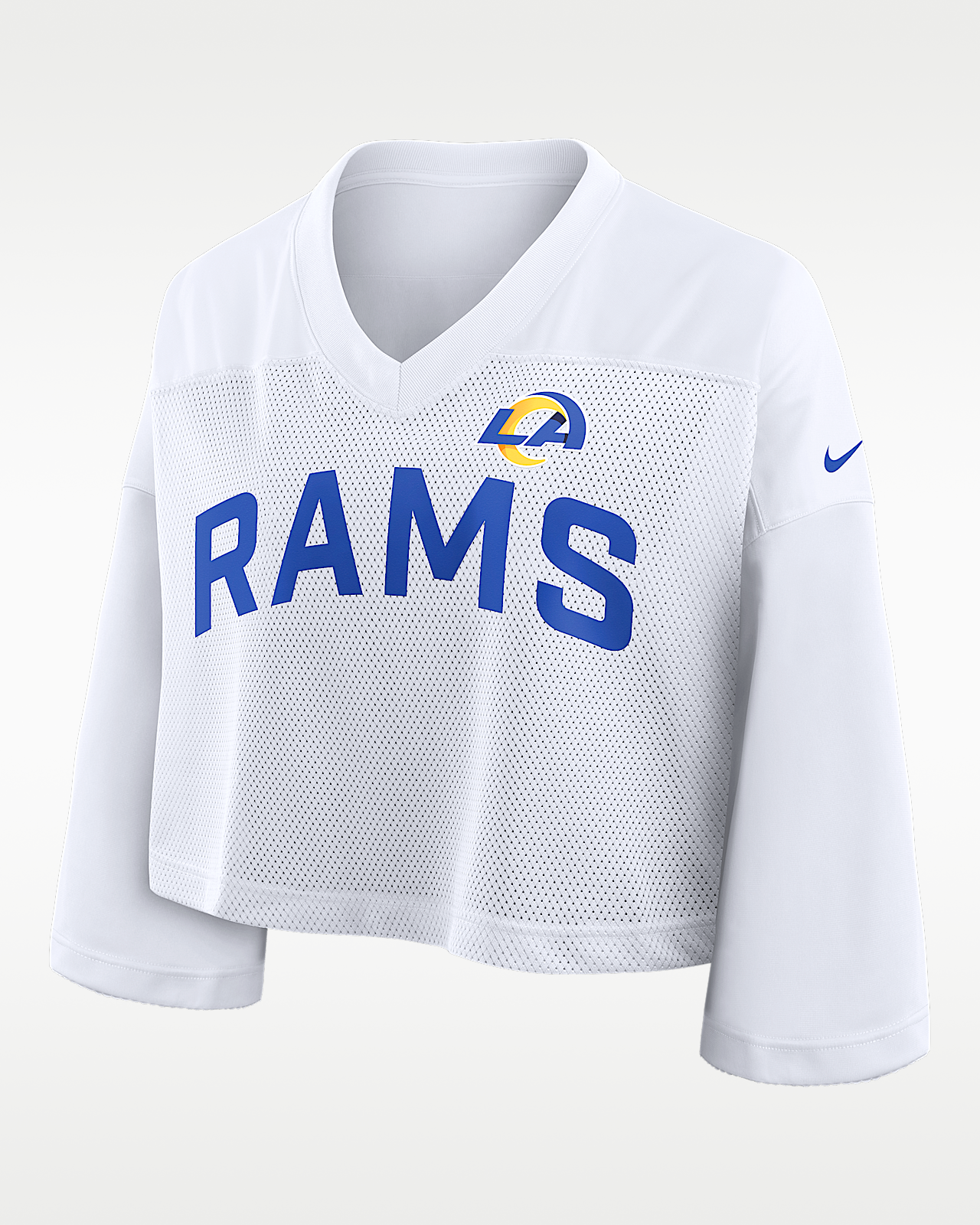 Женские джерси Los Angeles Rams Wide Receiver Nike Dri-FIT NFL Cropped Jersey