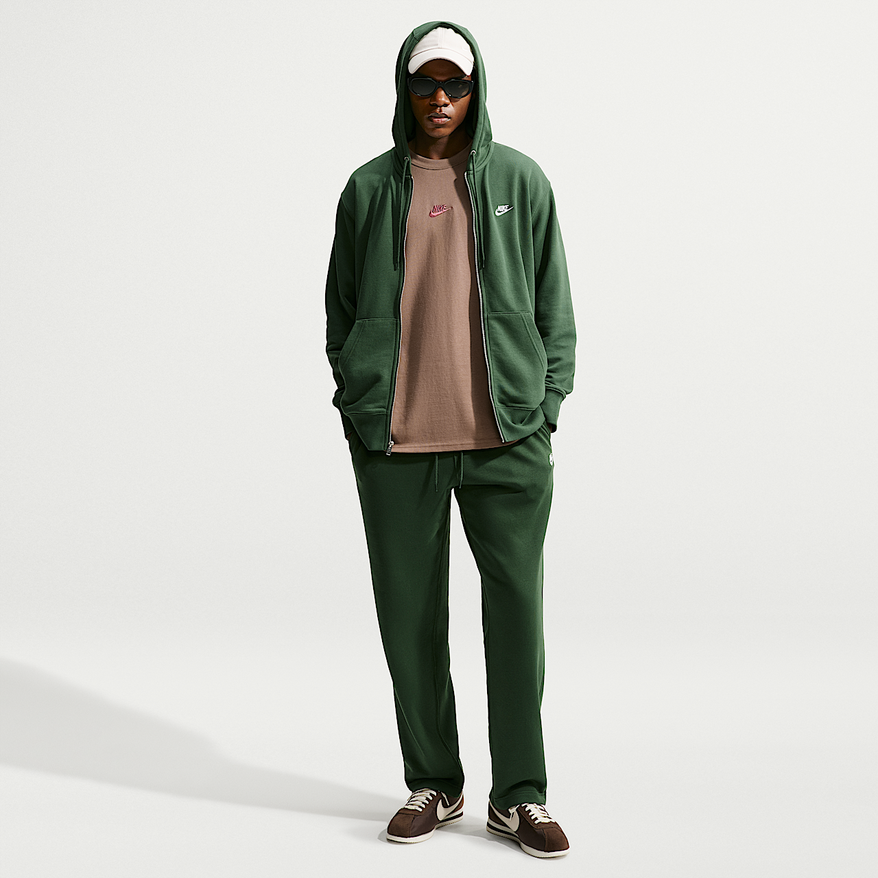 Nike Club (Fir/Fir/White)