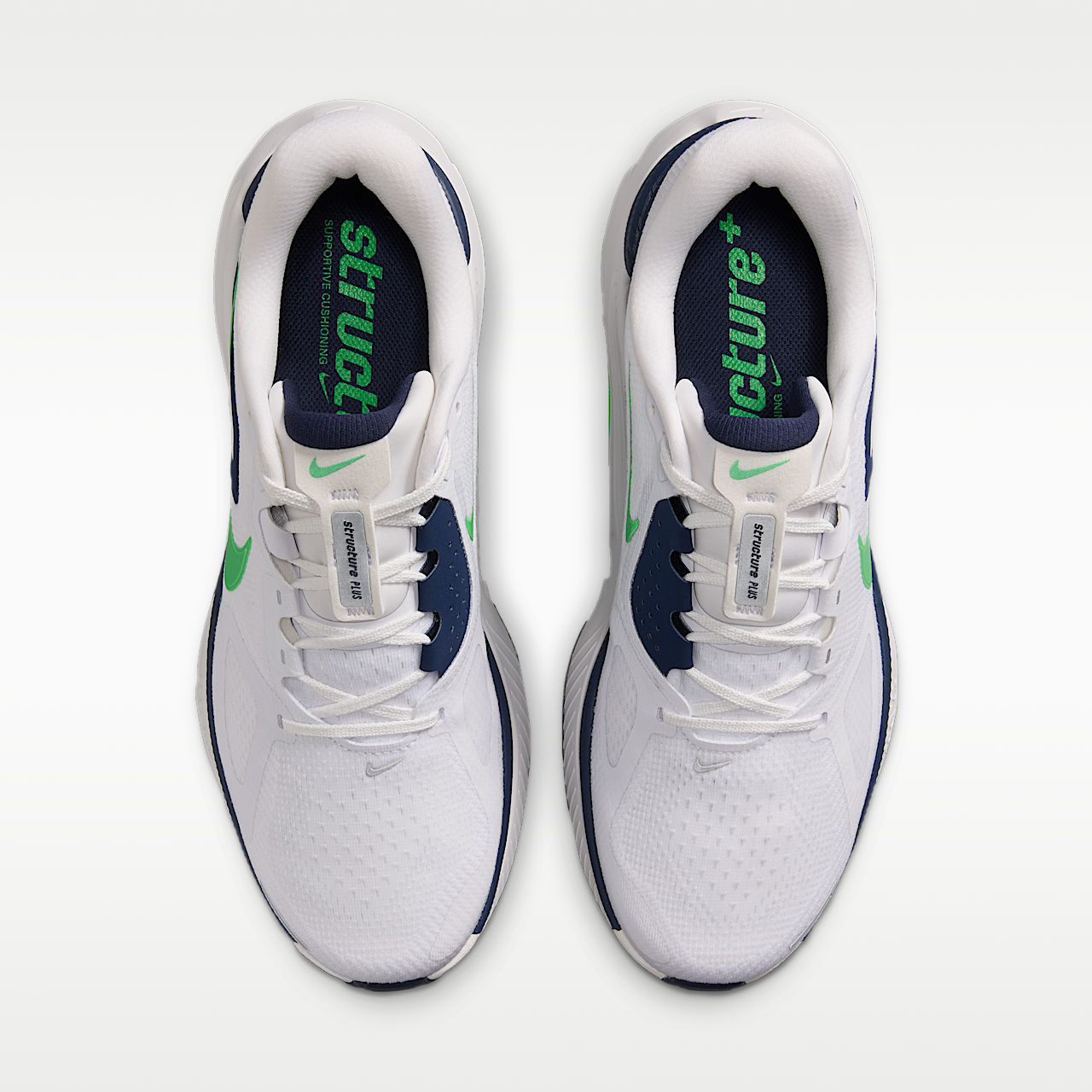Nike  sneaker Wit/Midnight Navy/Summit White/Green Spark