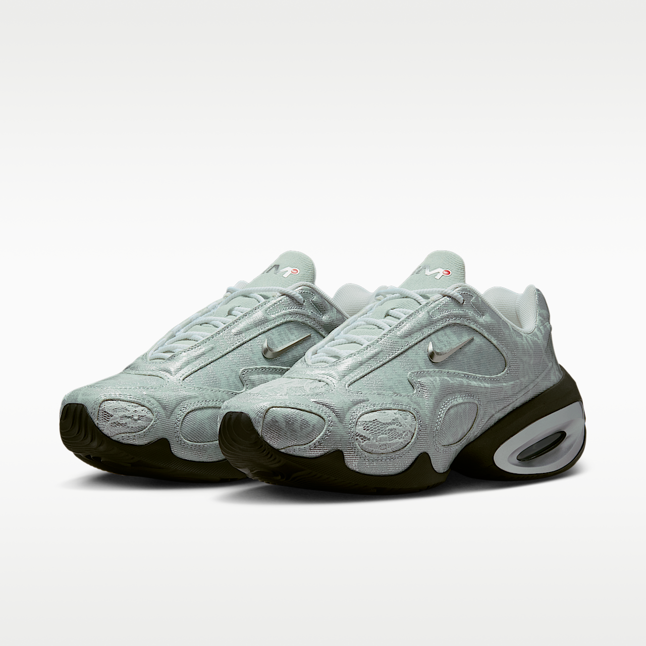 Nike Air Max sneaker Wit/Zwart/Zwart/Metallic Silver