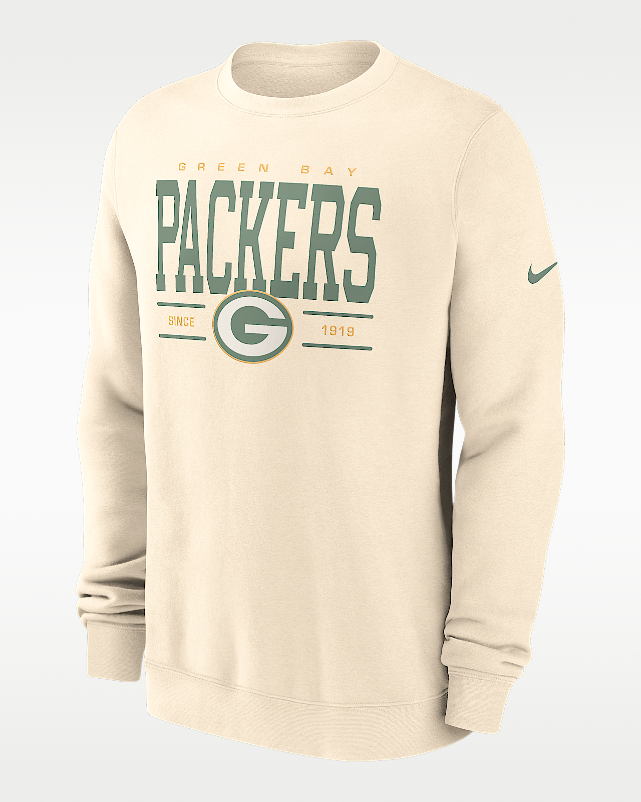 Мужские  Green Bay Packers Club Nike NFL Pullover Crew