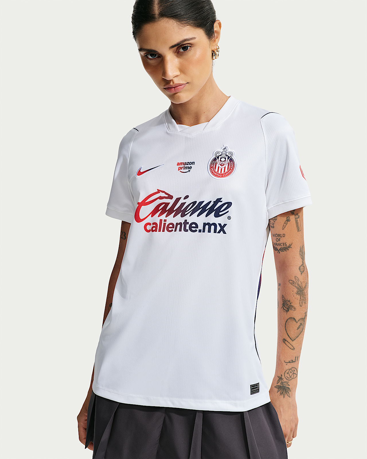 Женские джерси C.D. Guadalajara 2026/27 Stadium Away Nike Dri-FIT Soccer Replica Jersey