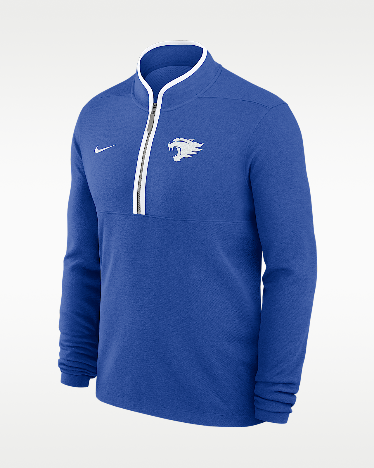 Мужские  Kentucky Courtside Nike Dri-FIT College Half-Zip Top