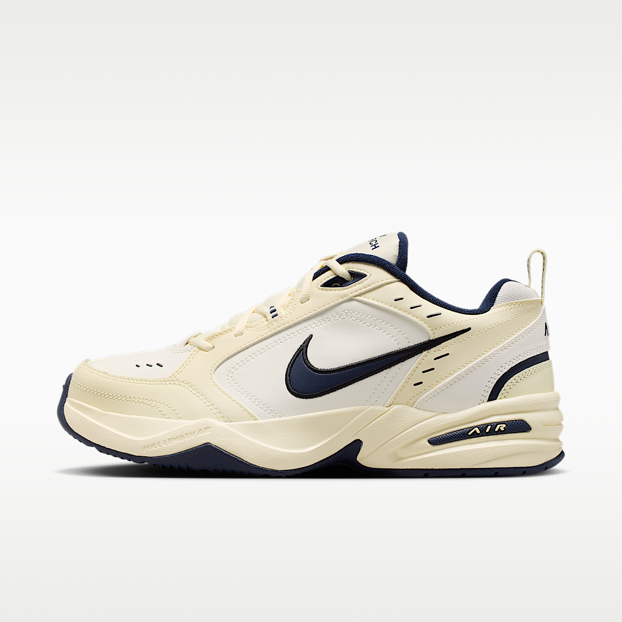 Nike Air Monarch IV (Coconut Milk/Sail/Black/Obsidian)