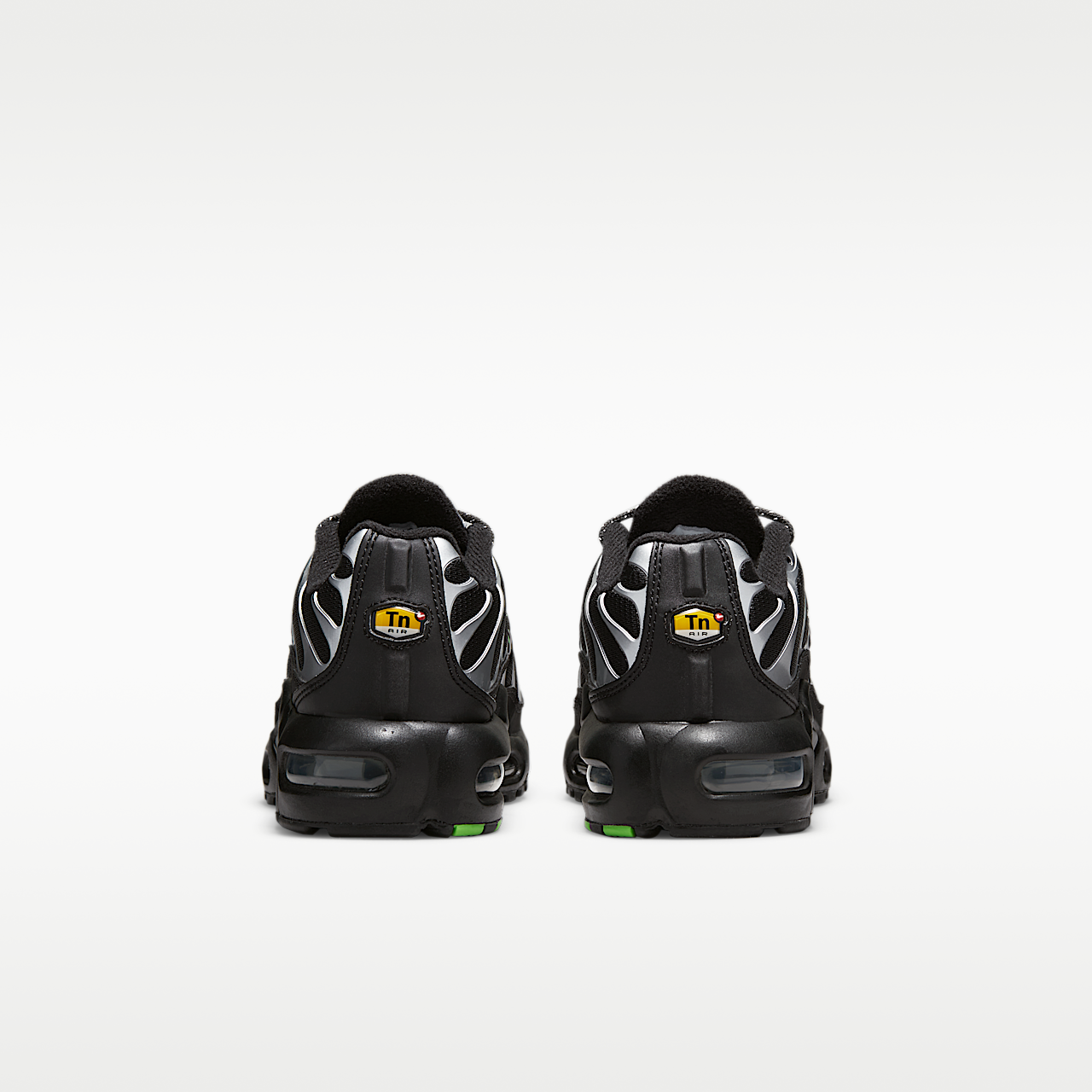 Nike Air Max Plus sneaker Zwart/Green Strike/Metallic Silver/Zwart