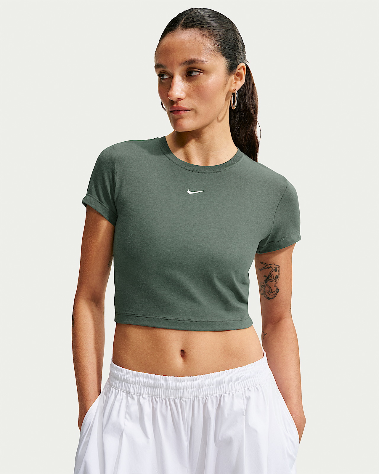 Женская футболка Nike Sportswear Chill Knit Cropped
