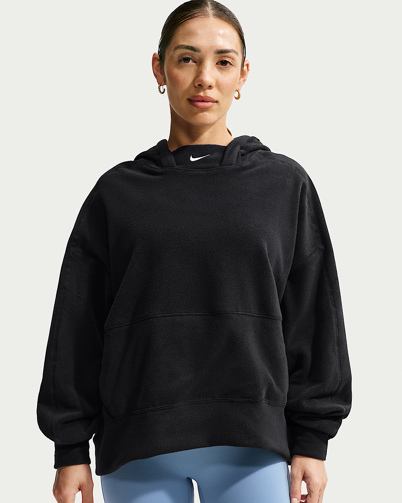 Женское худи Nike One Therma-FIT Oversized Pullover Hoodie