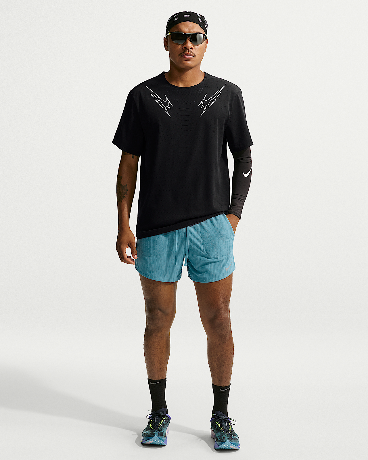 Мужские шорты Nike Stride Aero-FIT 5" Brief-Lined Shorts для бега