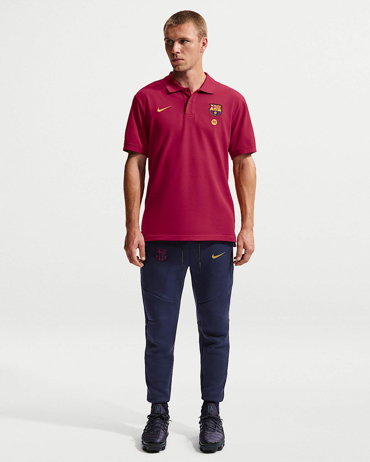 Мужские спортивные штаны FC Barcelona Tech Fleece Nike Soccer Joggers
