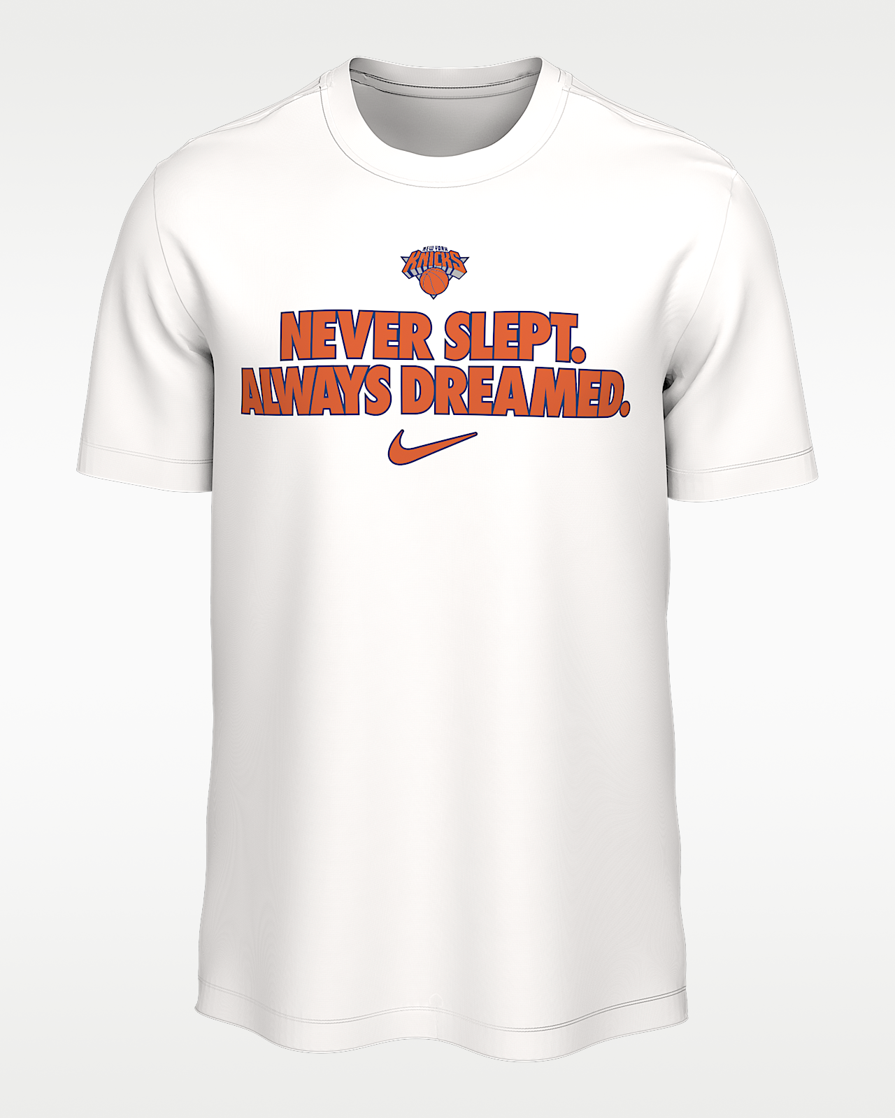 Мужская футболка New York Knicks Nike Basketball для баскетбола