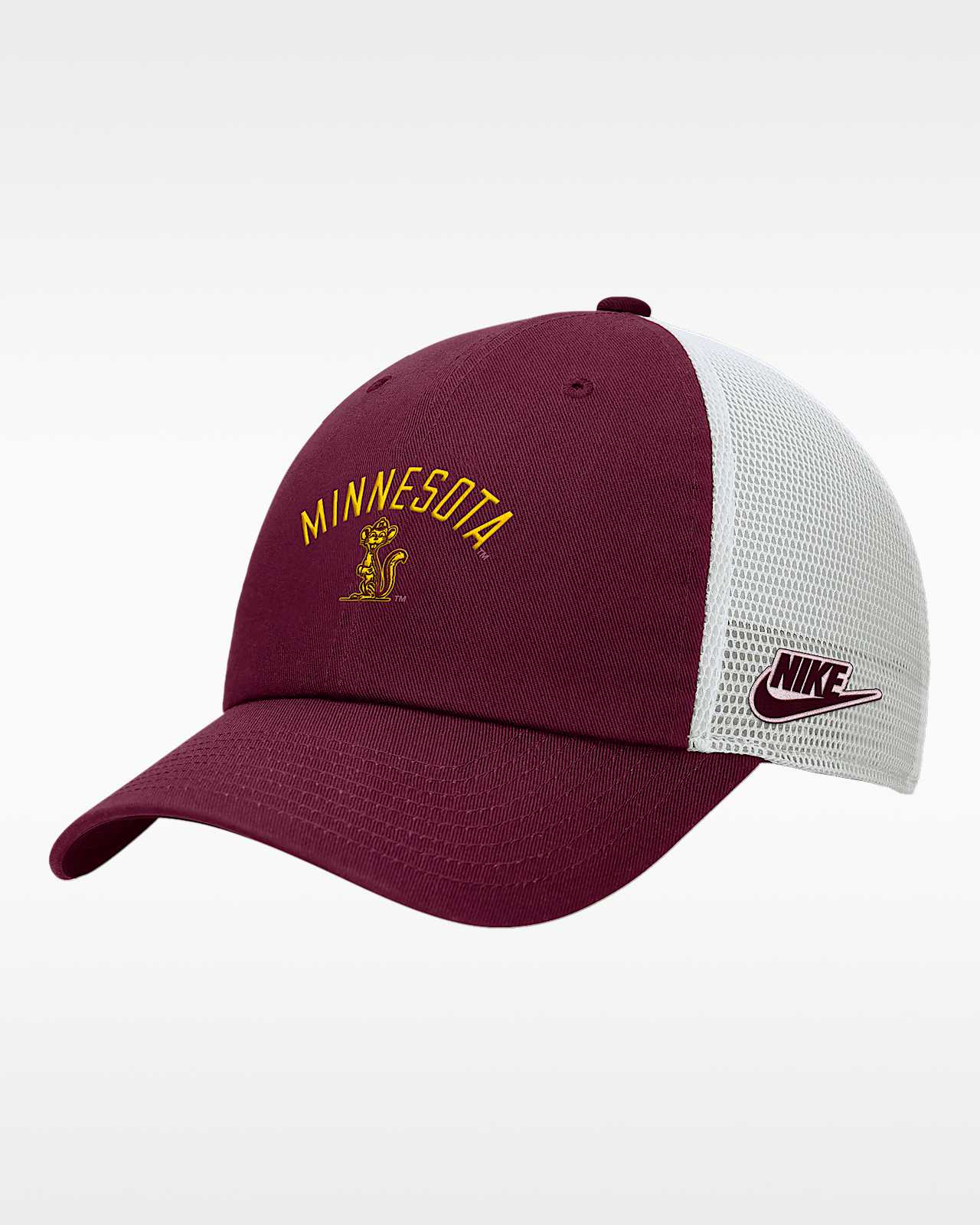 Женская кепка Nike College (Minnesota) Unstructured Trucker Cap