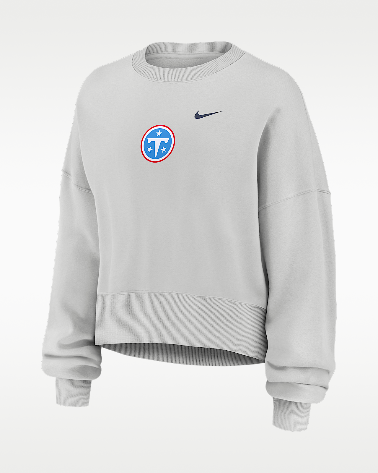 Женские  Tennessee Titans Primetime Phoenix Nike NFL Oversized Pullover Crew