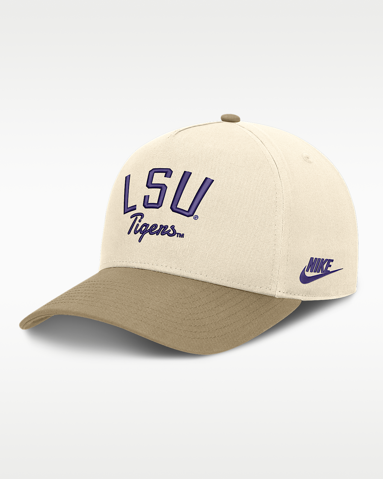 Женские  LSU Legacy Rise Nike College A-Frame Adjustable Hat