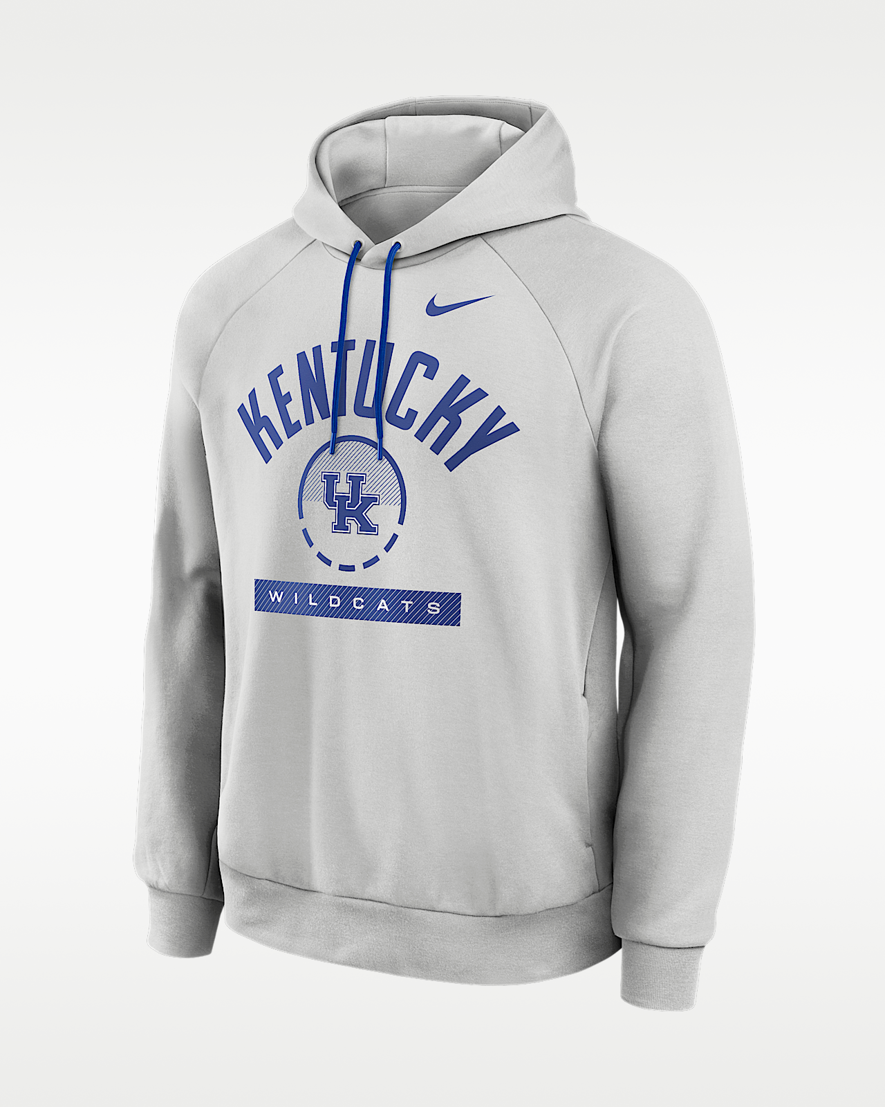Мужское худи Kentucky Courtside Nike Dri-FIT College Pullover Hoodie