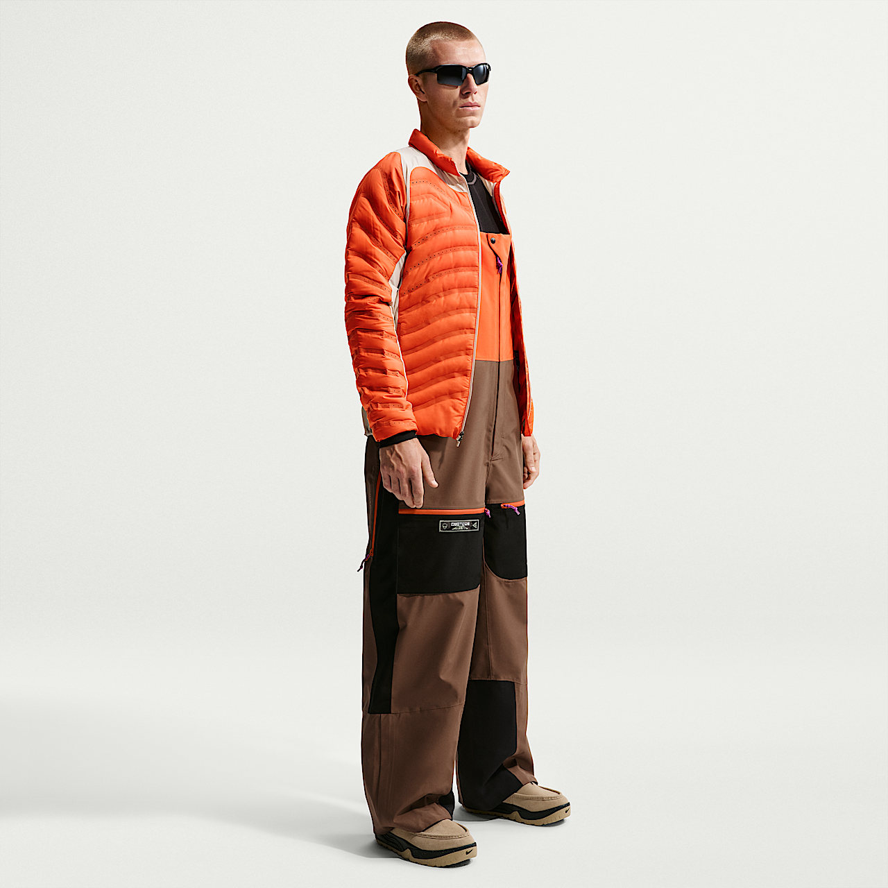 Nike ACG sneaker Safety Orange/Mosswood Brown/Zwart/Mosswood Brown