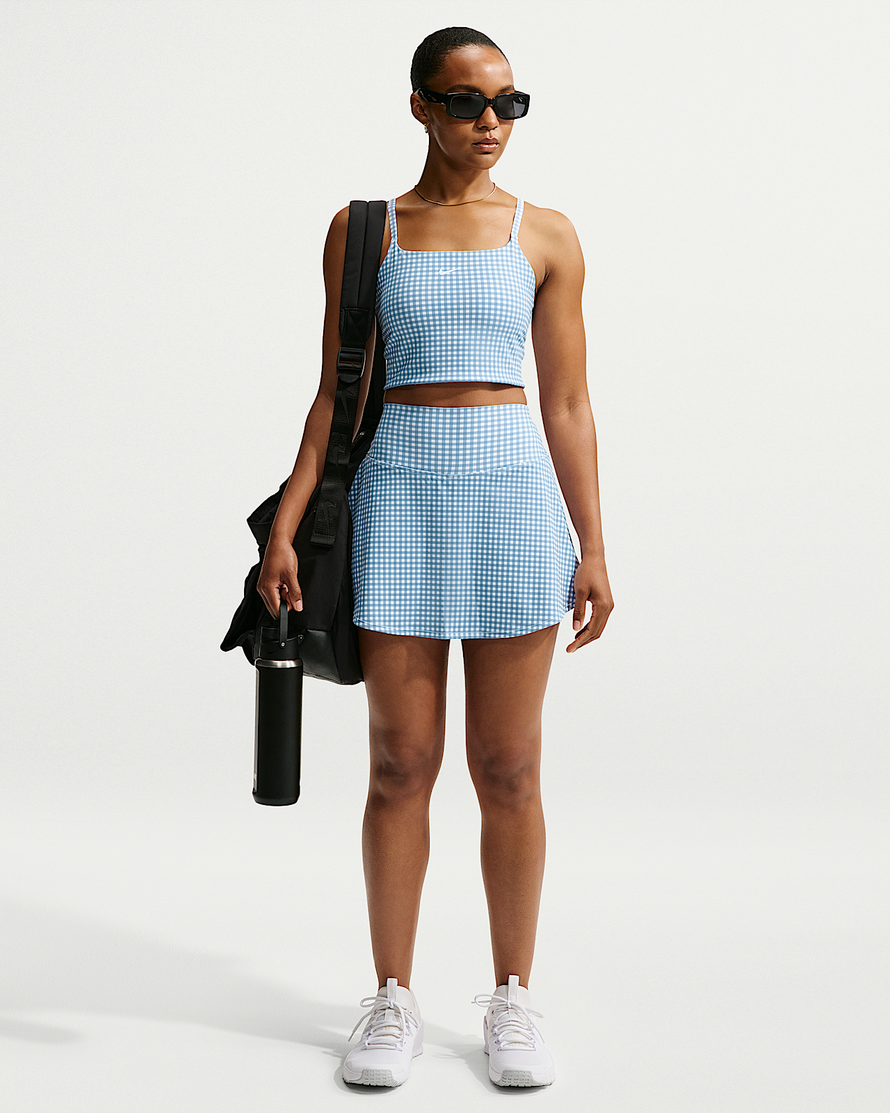 Женские  Nike One Dri-FIT High-Waisted 2-in-1 Skort
