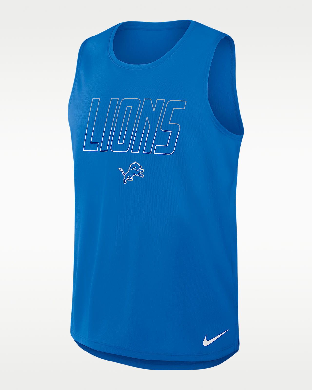 Мужские  Detroit Lions Nike Dri-FIT NFL Tank Top