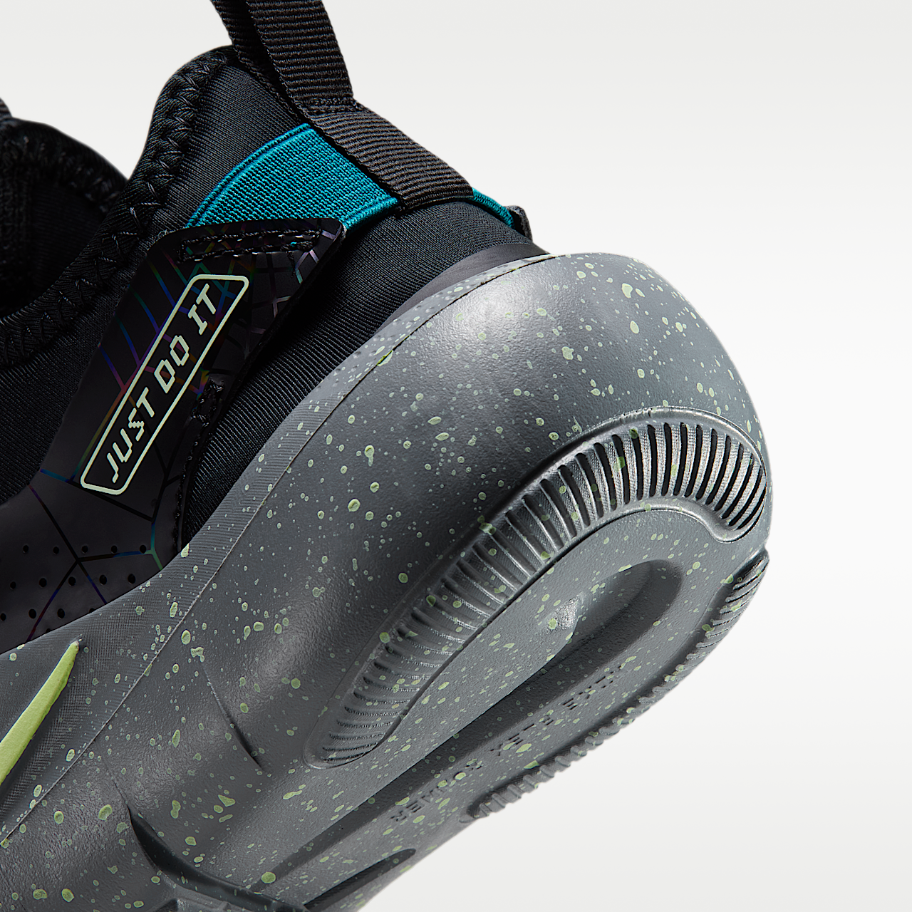 Nike  sneaker Zwart/Bright Spruce/Cool Grey/Barely Volt