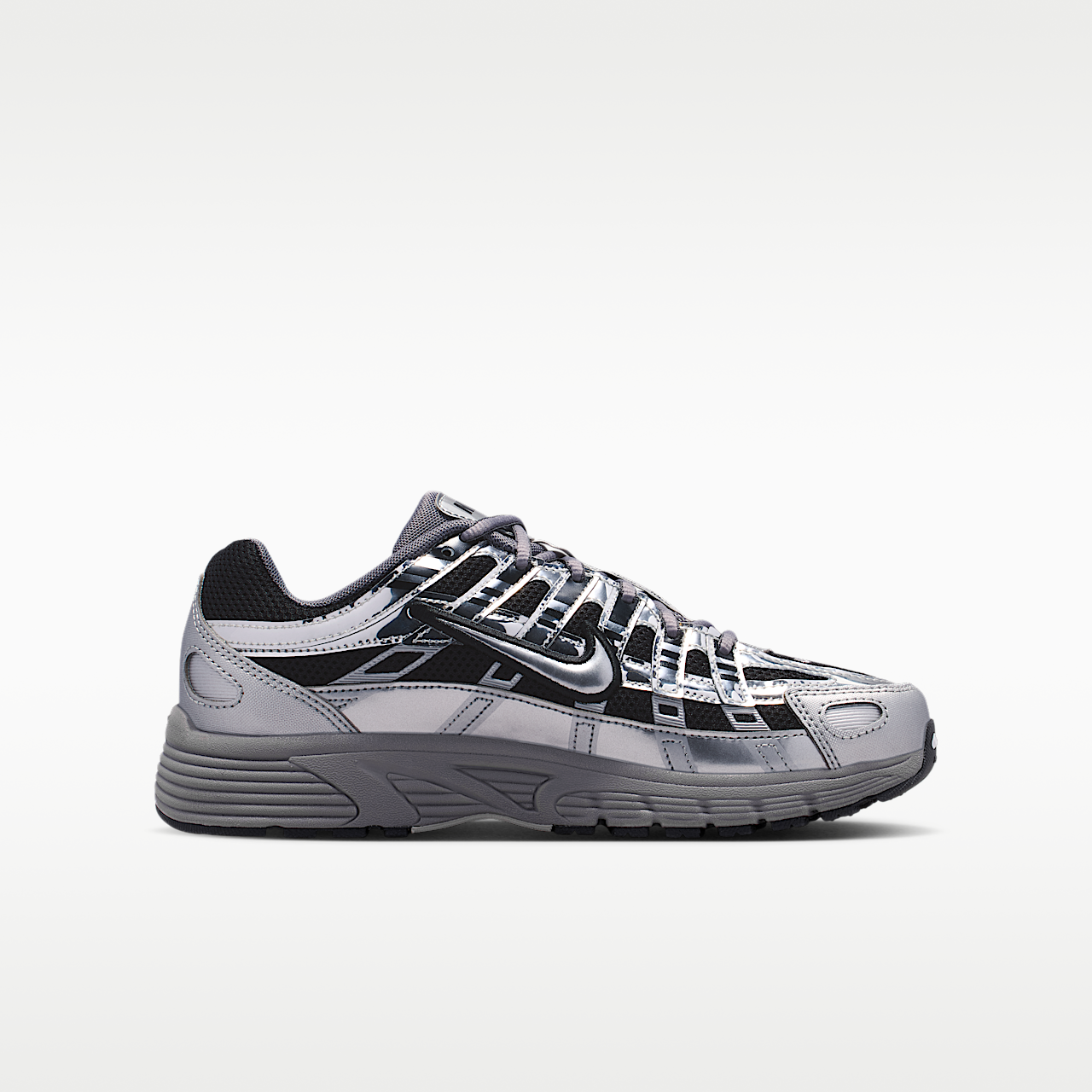 Nike P-6000 sneaker Zwart/Pencil Point/Dark Grey/Metallic Silver