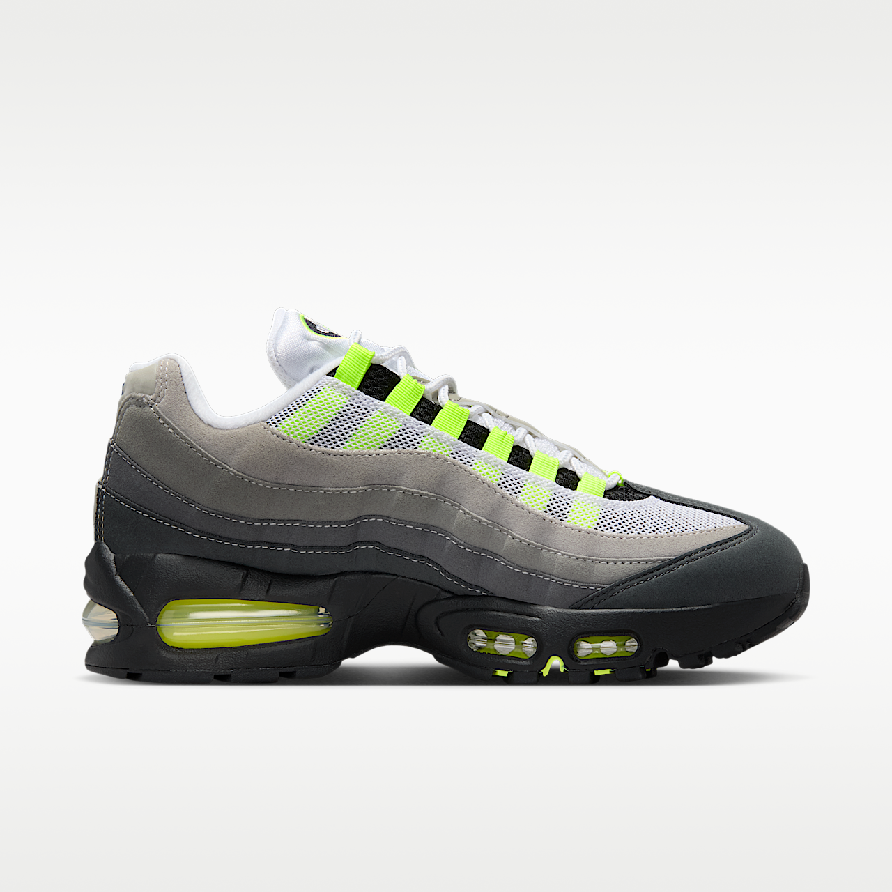 Nike Air Max sneaker Zwart/Anthracite/Light Graphite/Neon Yellow