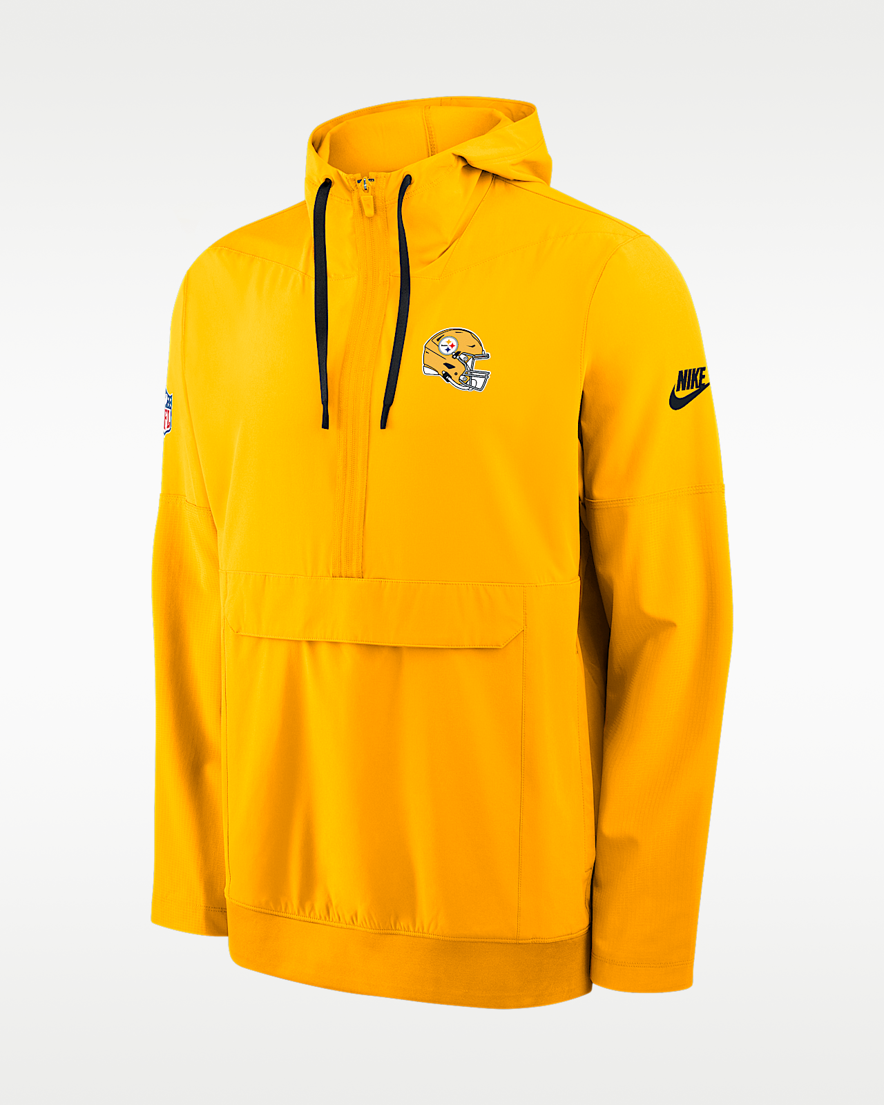 Мужская куртка Pittsburgh Steelers Alt Anorak Nike NFL 1/2-Zip Hooded