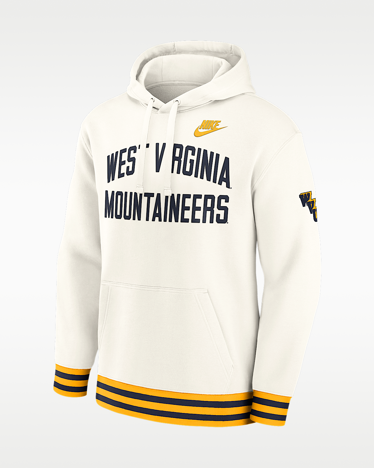 Мужское худи West Virginia Legacy Nike College Pullover Hoodie