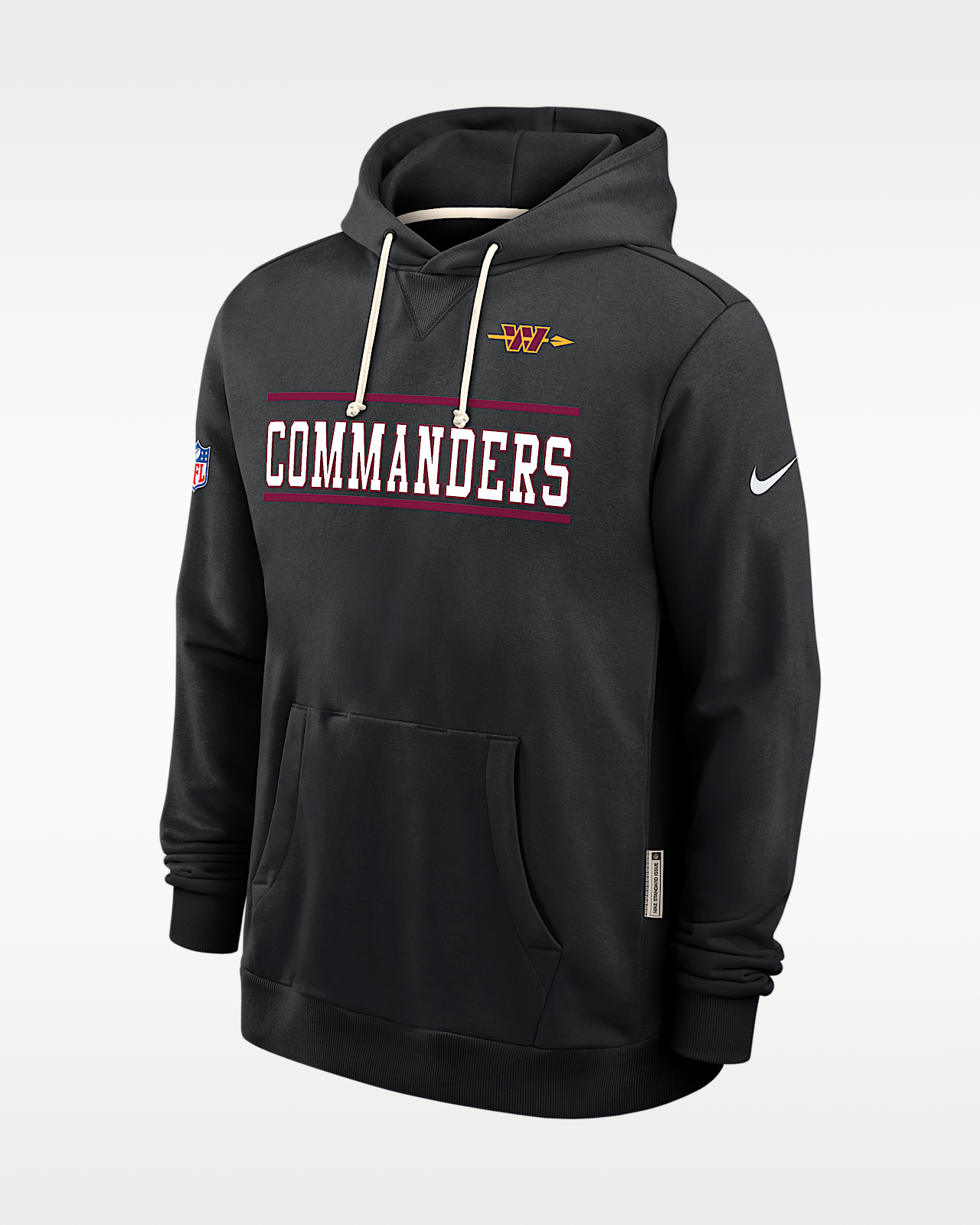 Мужское худи Washington Commanders Alt Standard Issue Nike Dri-FIT NFL Pullover Hoodie