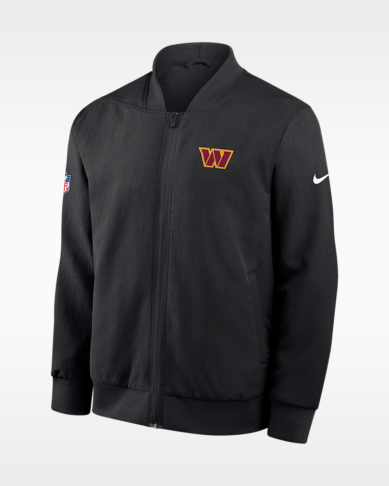 Мужская куртка Washington Commanders Sideline Nike NFL Full-Zip Bomber