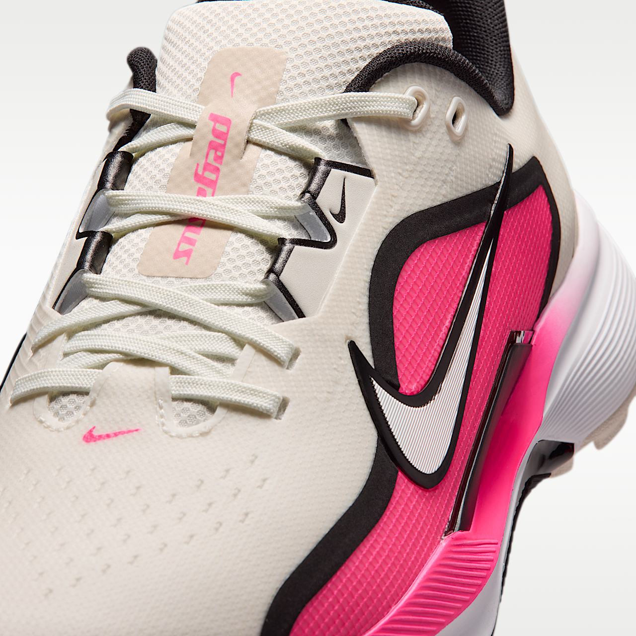 Nike Pegasus sneaker Sail/Hyper Pink/Zwart