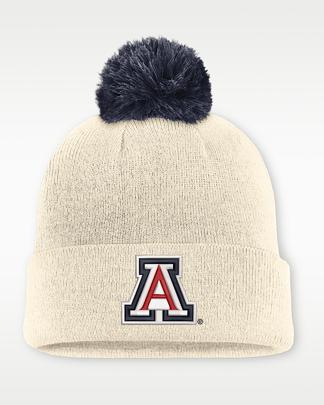 Женские  Arizona Campus Prep Script Nike College Cuffed Pom Beanie