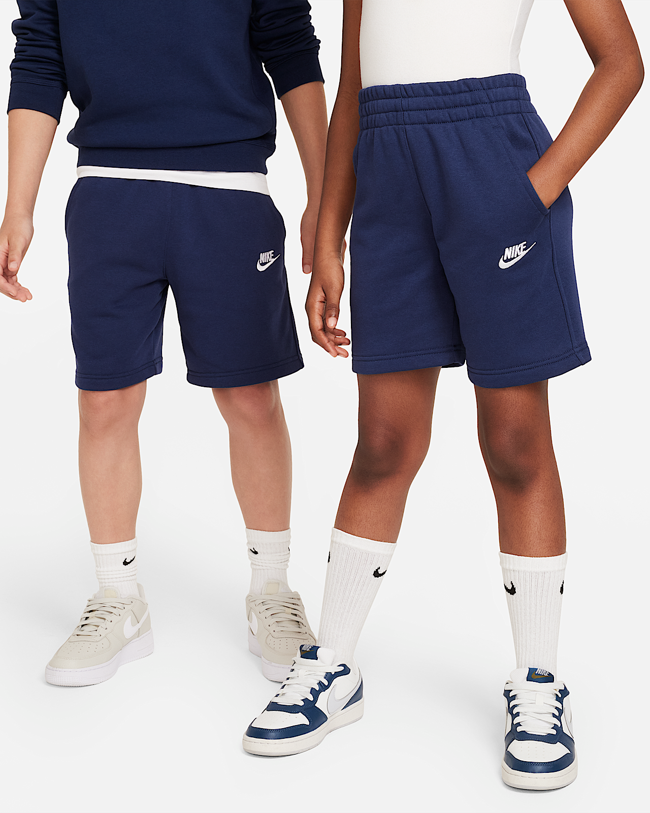 Детские шорты Nike Sportswear Club Fleece Big Kids' French Terry Shorts