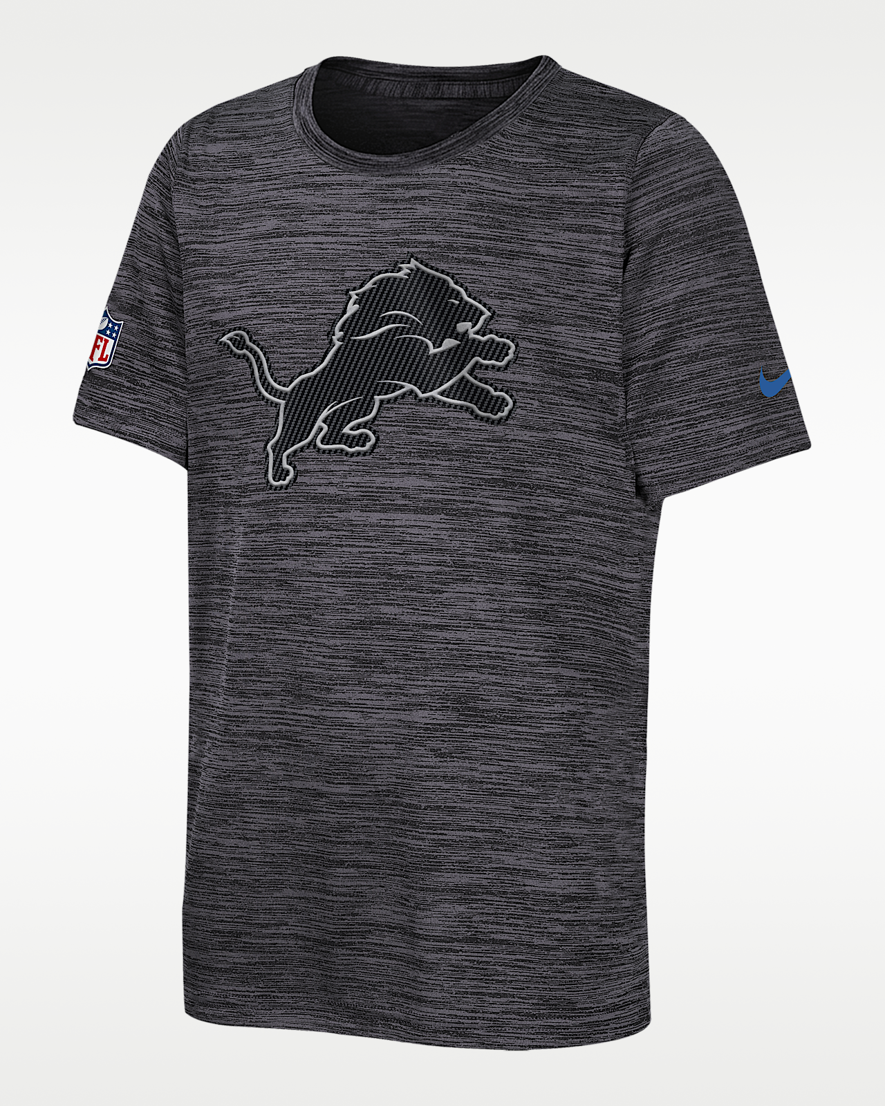 Детская футболка Detroit Lions Rivalries Collection Sideline Velocity Big Kids' Nike Dri-FIT NFL