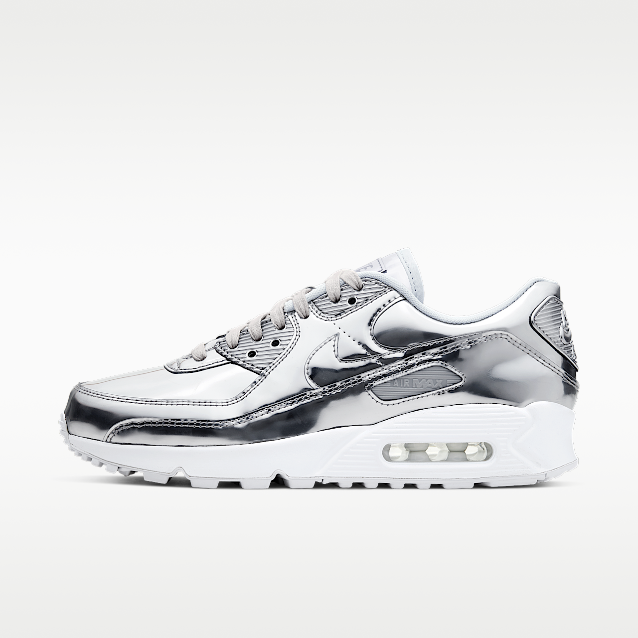 Nike Air max 90 sneaker Chrome/Pure Platinum/Wit/Chrome
