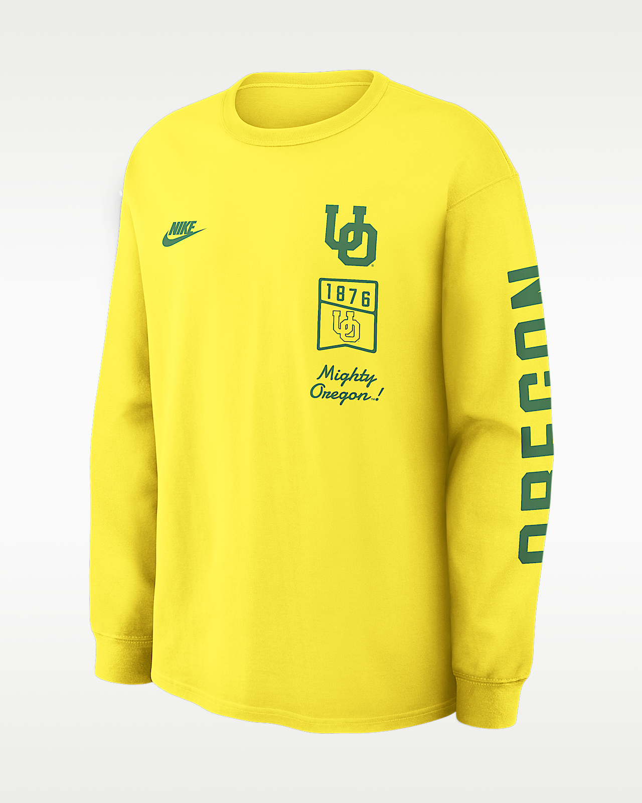 Мужская футболка Oregon Legacy Nike College Long-Sleeve