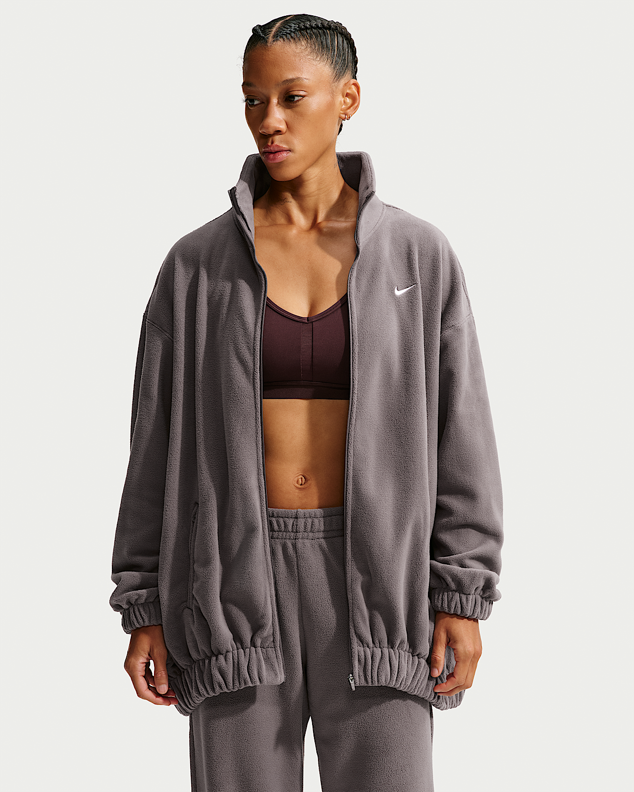 Женская куртка Nike One Therma-FIT Oversized Full-Zip