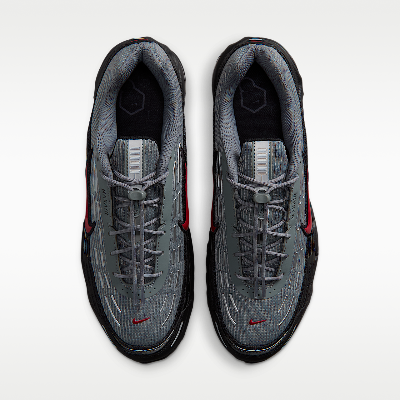 Nike Air Max sneaker Smoke Grey/Zwart/Dark Smoke Grey/Tough Red