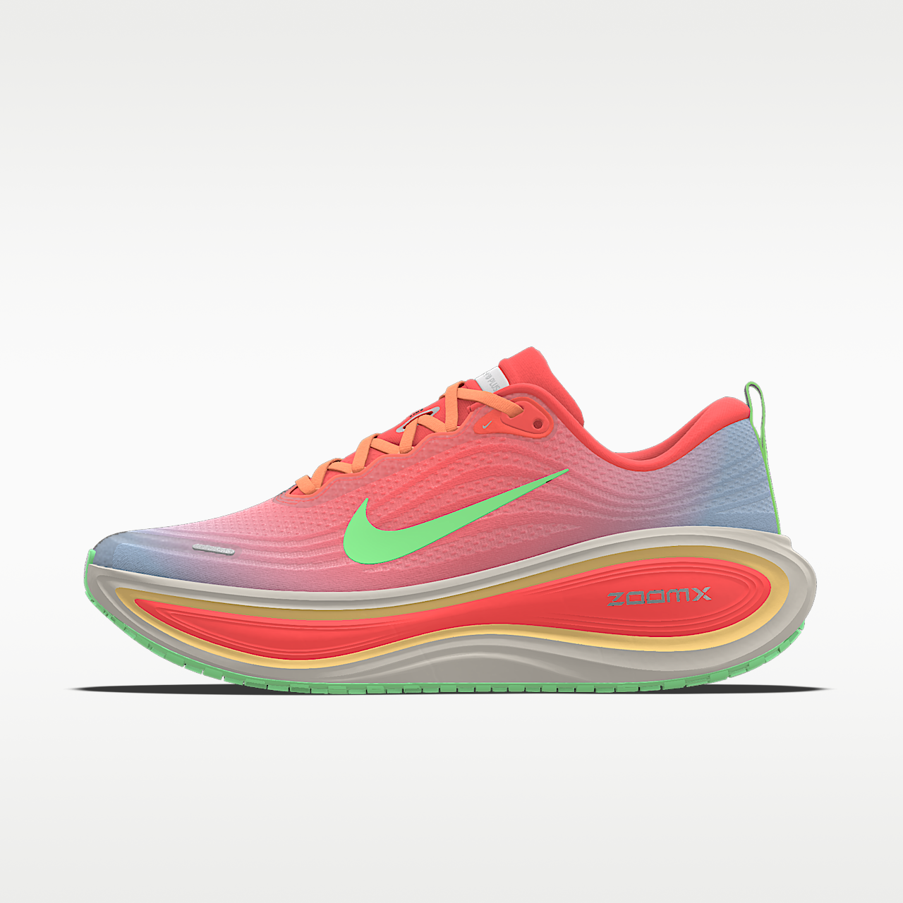 Unisex кроссовки Nike Vomero Plus By Pierson Custom Road для бега
