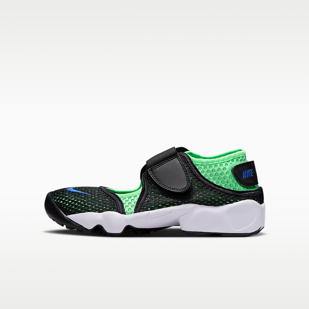 Nike  sneaker Zwart/Illusion Green/Wit/Old Royal
