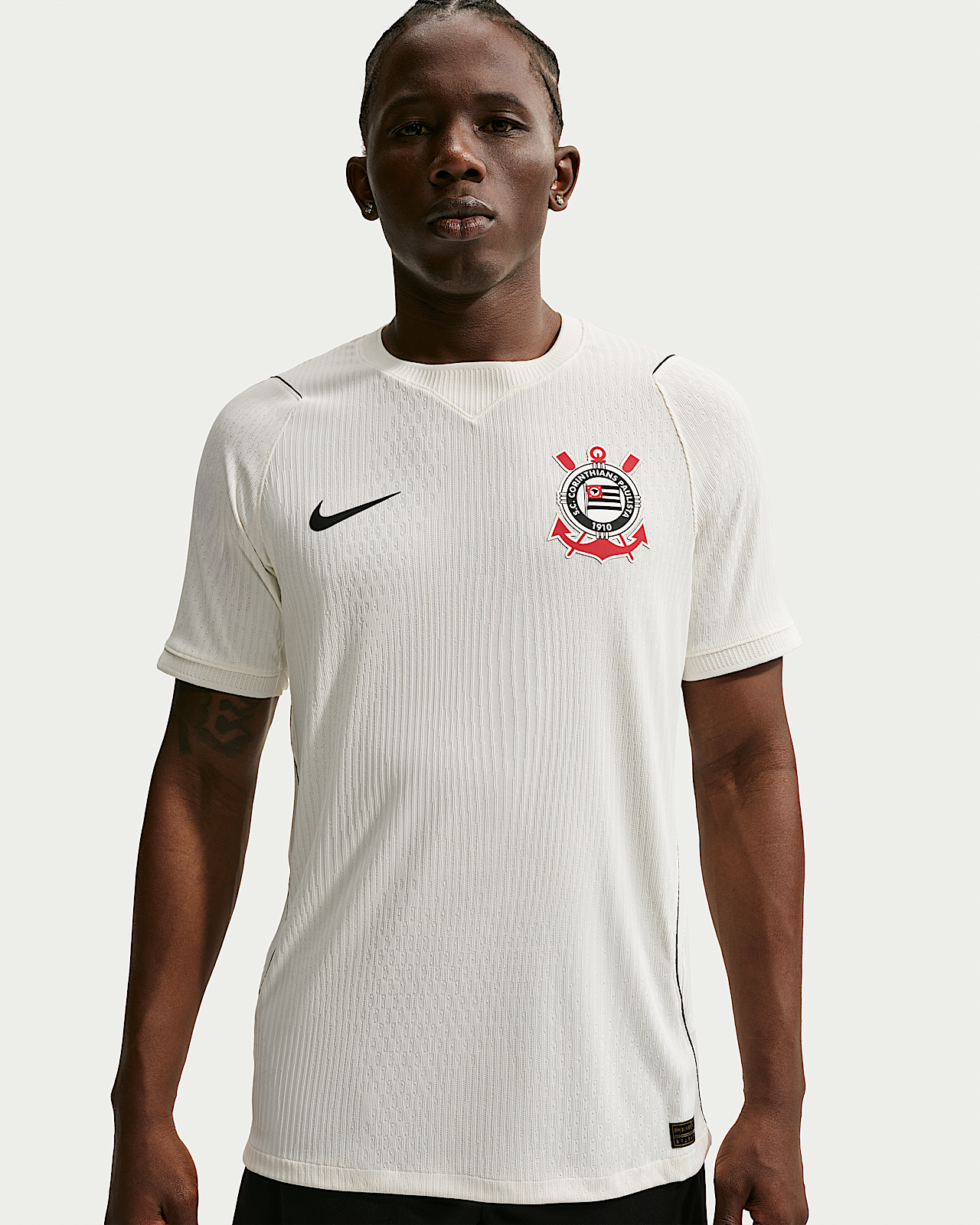 Мужские джерси S.C. Corinthians 2026/27 Match Home Nike Aero-FIT Soccer Authentic Jersey