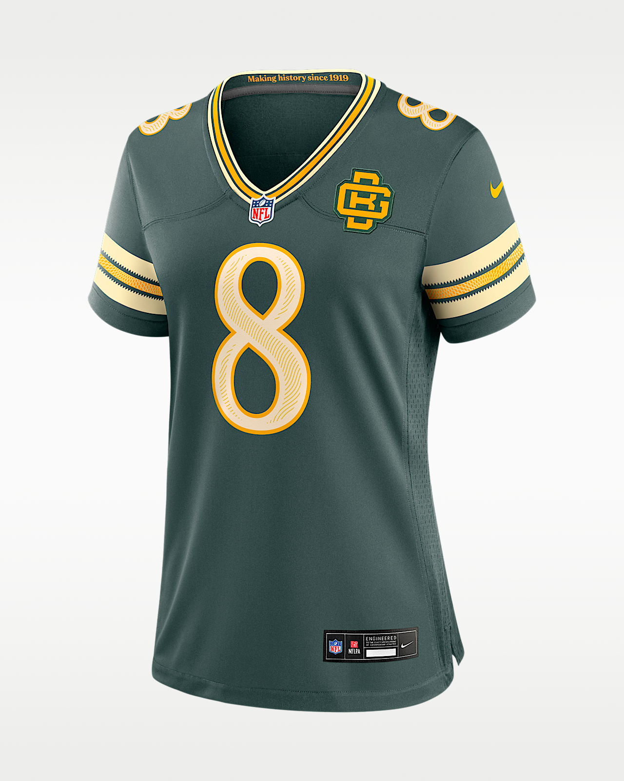 Женские джерси Josh Jacobs Green Bay Packers Rivalries Collection Nike NFL Game Jersey