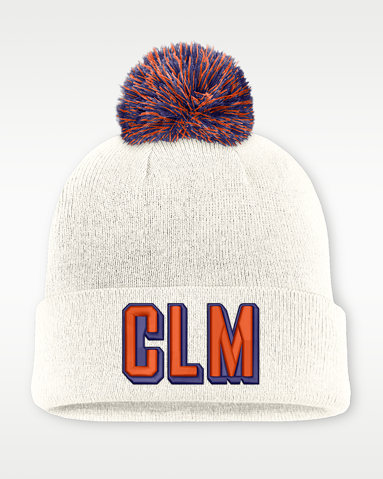 Женские  Clemson Peak Nike College Cuffed Beanie