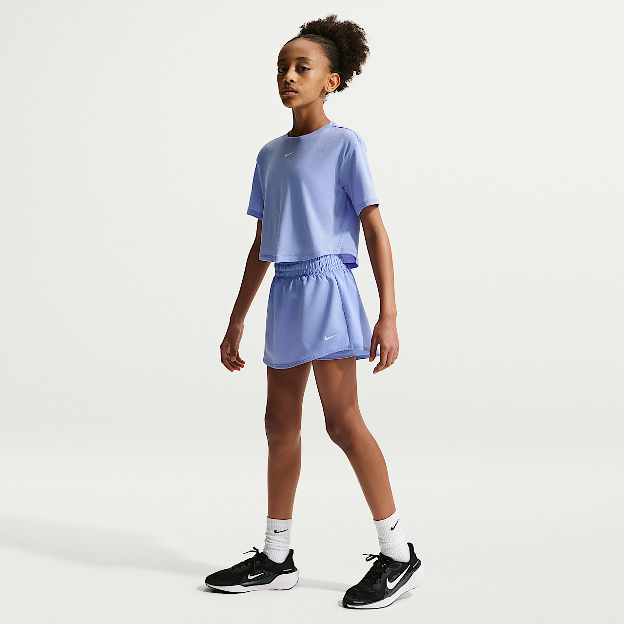 Nike  sneaker Light Thistle/Wit